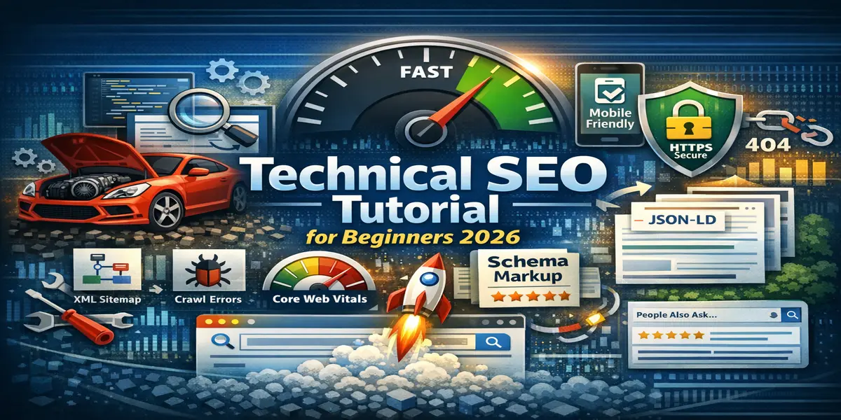 Technical SEO Tutorial for Beginners 2026 Guide