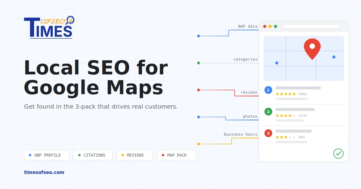 Local SEO for Small Businesses to Rank on Google Maps