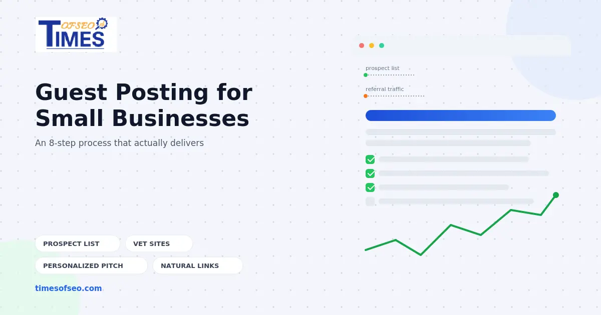 Small Business SEO How to Get Started With Guest Posting
